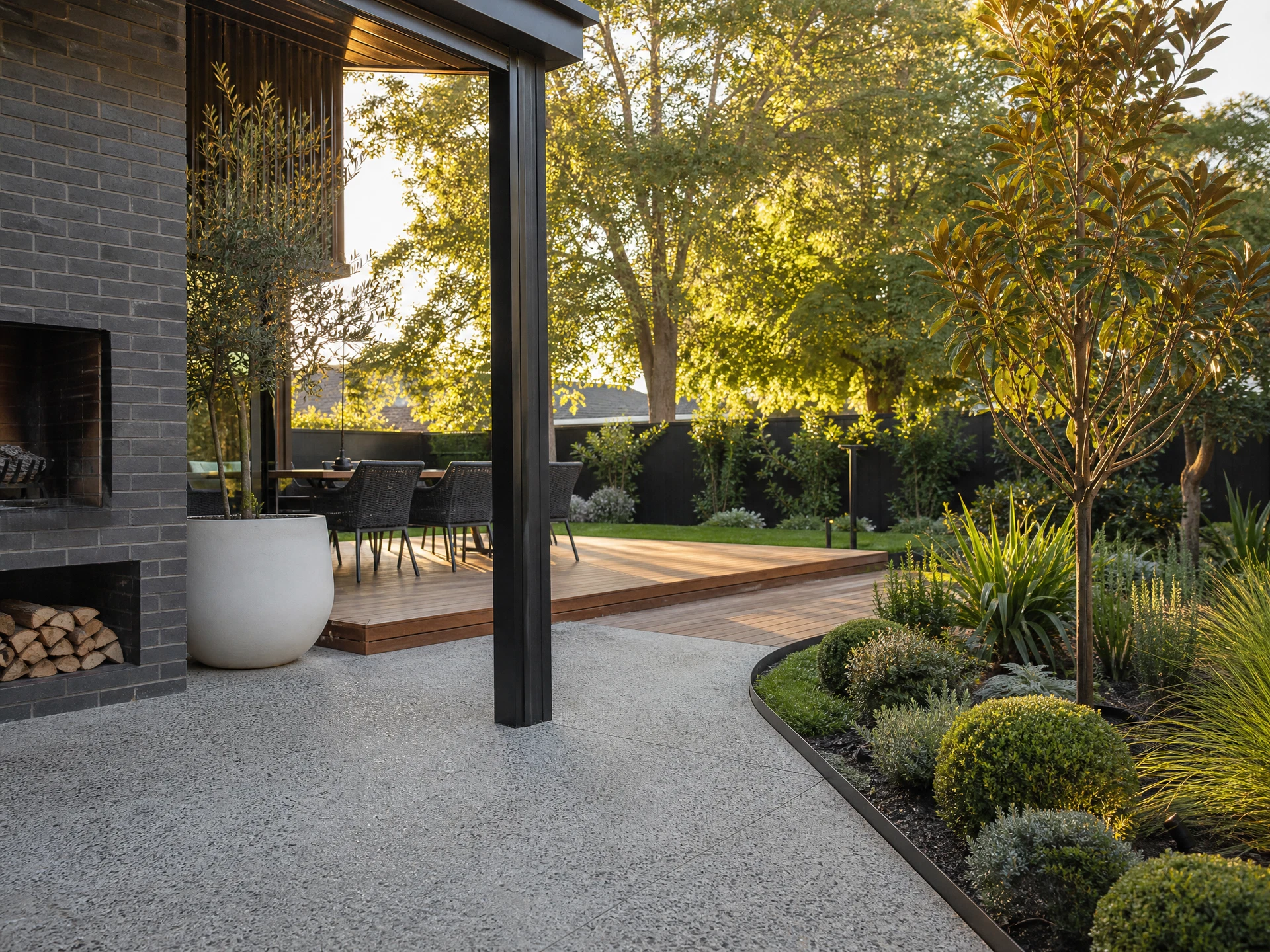 Huxley Street Courtyard